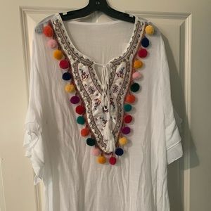 Flowy cover up purchased at Oh my gauze